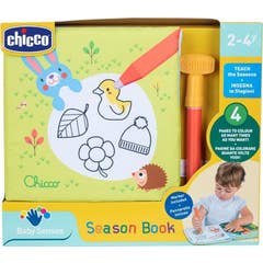 Chicco Brinquedo Livro Pintar Estações 2-4 Anos 1 Unidade