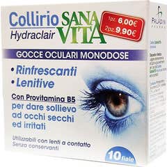 Sanavita Collirio Hydraclair Gotas Oculares 10 Ampollas