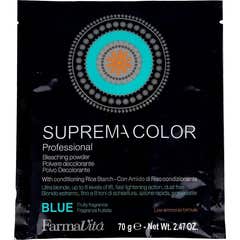 Farmavita Suprema Bleaching Powder Azul Branqueador em Pó 70g