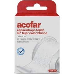 Acofar esparadrapo tejido sin tejer blanco 5x5cm 1ud