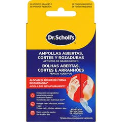 Scholl Pensos Adesivos Bolhas Cortes e Arranhões 6 Unidades