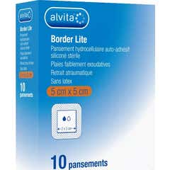 Alvita Apósito Hidrocelular Border B Lite 5x5cm 10uds