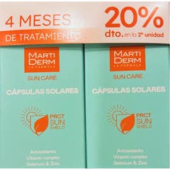 Martiderm Sun Care Cápsulas Solares Pack 2x60caps