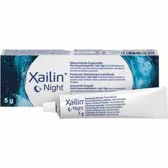 Xailin Night Pomada Oftálmica Lubrificante 5g