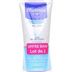 Mustela Baby Baby Baby Gel 2En1 Hair Body 2X200Ml