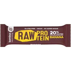 Santiveri Bombus Bombomba Proteína Crua Banana Barra Sem Glúten 50g