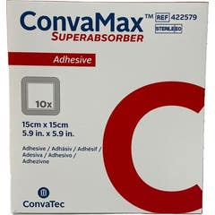 Convamax Superab Adhesivo 15x15cm 10uds