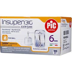 Pic Solution Insupen 31Gx6mm Agulha 100 Unidades