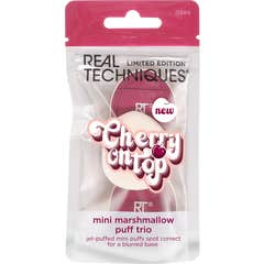 Real Techniques Cherry On Top Mini Marshmallow Puff Trio 3 Unidades