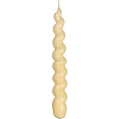 Cerabella Vela Tipo Castiçal Espiral Crua 4 unid.