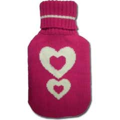 HasseMed Bolsa Agua Caliente Forrada Corazones Bs1972 2l