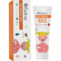 Farline Gel Dentífrico Kids Morango 75 ml