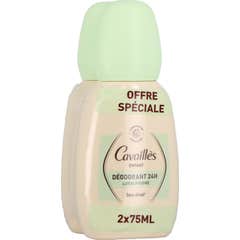 Cavaillès Desodorante 24H Infantil Lótus 2x75 ml