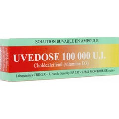 Crinex Uvedose 100000 U.I. Solução Oral 1 ampola