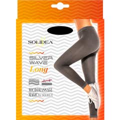 Solidea Silver Wave Long Legging Deportivo Negro 3 ML 1ud