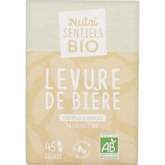 Nutri'sentiel Leviere de Bière Bio Hair and Nails 45 Cápsulas