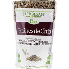 Semente Orgânica Herbácea Chia 200G