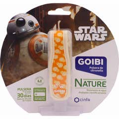 Goibi Star Wars Pulseira de Citronela Bb8