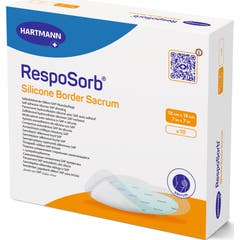 Hartmann RespoSorb Silicone Border Sacro 18 x 18 cm 10 unid.