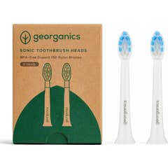 Georganics Sonic Cabeças de Substituição 2 unid.
