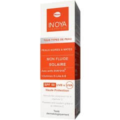 In'oya Sun'oya Sun'oya Sun'oya Fluido protector solar SPF50 50 ml