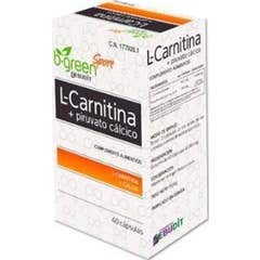 B-Green L-Carnitina Cálcio Pyruvate 40caps