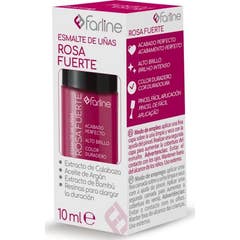 Farline Verniz de Unhas Rosa Forte 10 ml