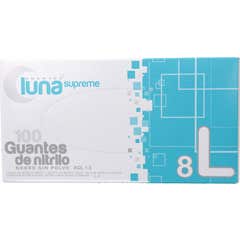 Luvas Luna Nitrilo Sem Pó TL 100pcs