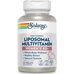 Solaray Liposomal Multivitamin Mujer +50 60caps