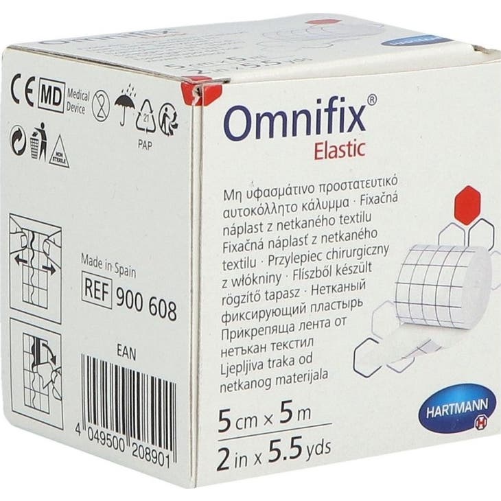 Omnifix Elastic 5 M X 5 Cm Bande Adhésive Multi Extensible OMNIFIX, Omnifix Elastic 5 M X 5 Cm Bande Adhésive Multi Extensible OMNIFIX,