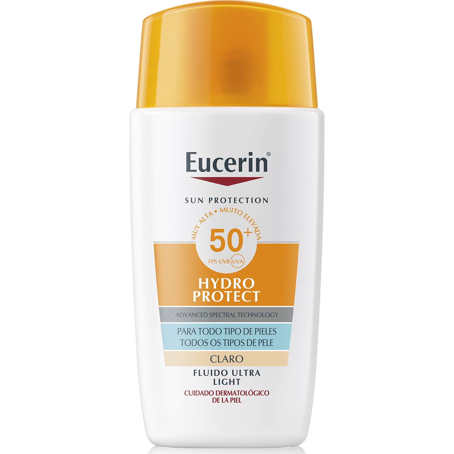 Eucerin Hydro Protect Fluido Ultra Light Tinted Light SPF50+ 50Ml-image