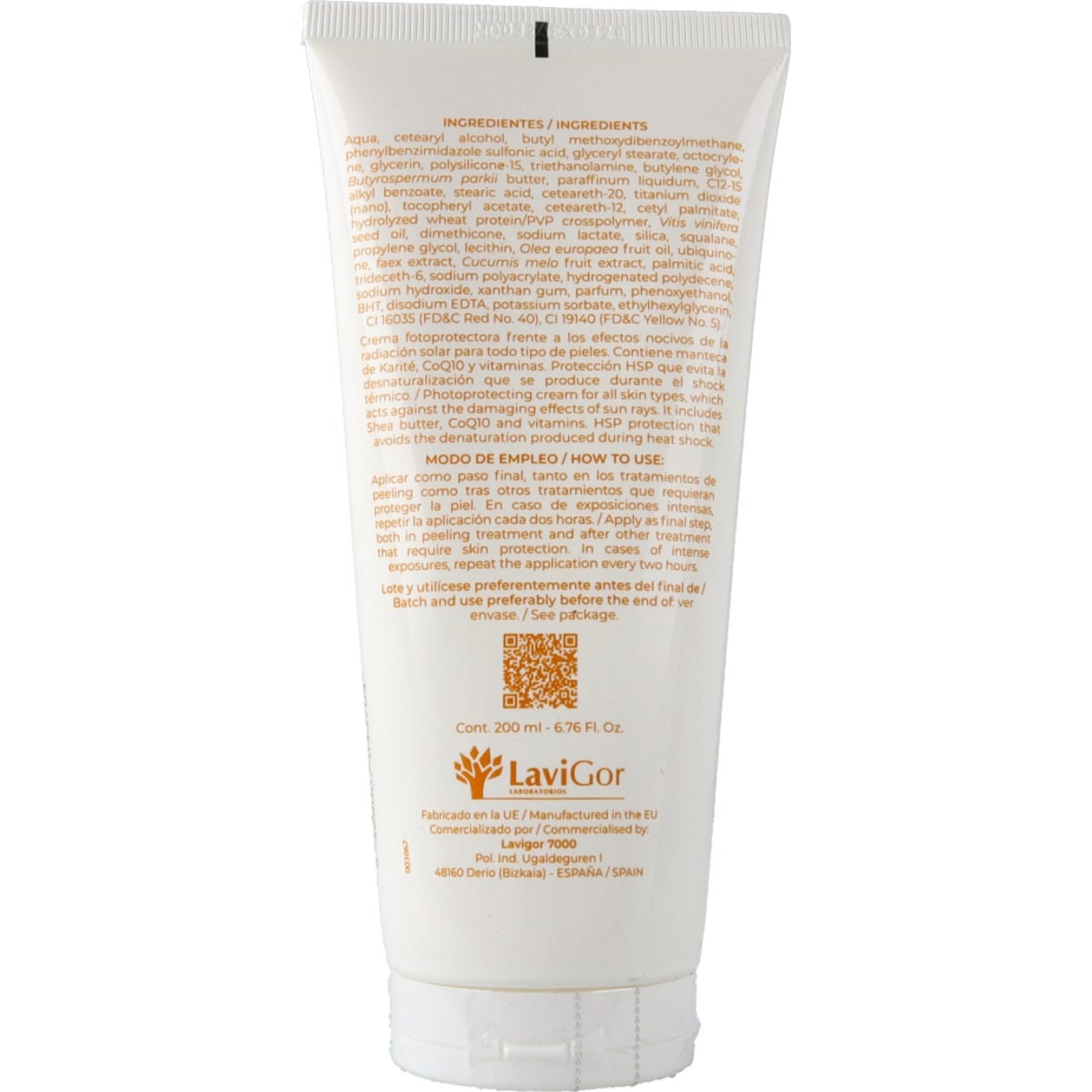 Lavigor Laviderm Crema Solar Spf50 200Ml