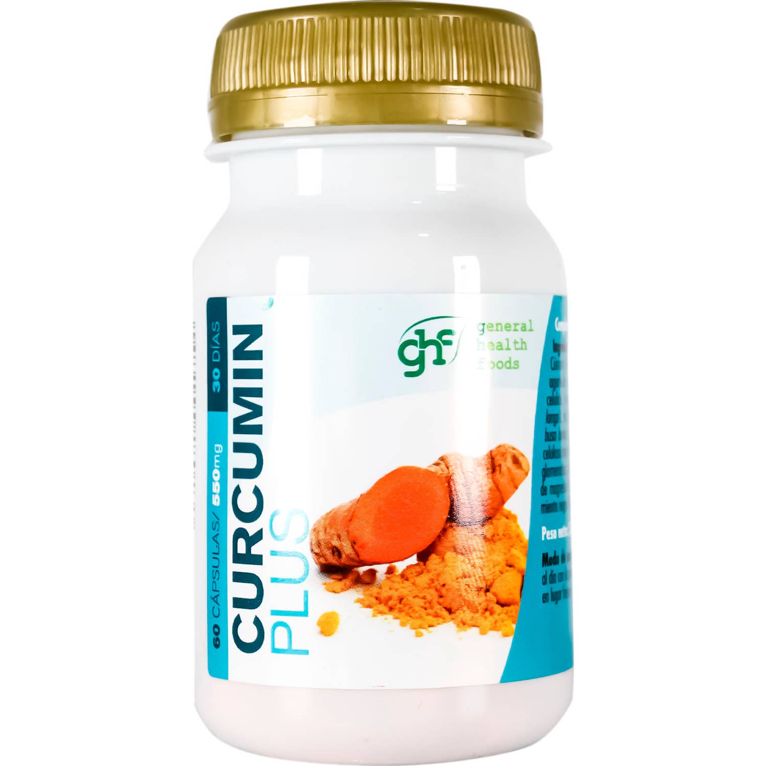 Ghf Curcumina Mais 60 Cápsulas 550Mg