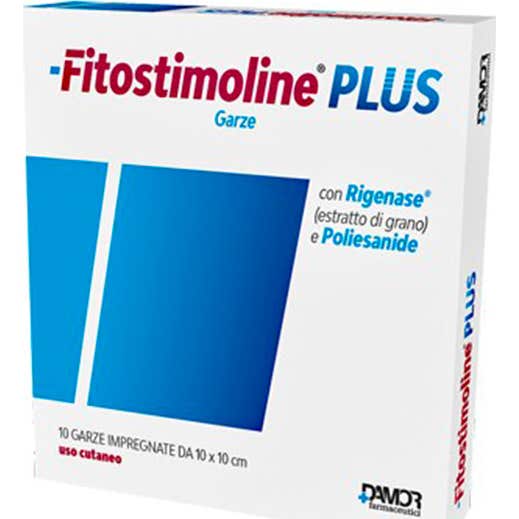 Damor Fitostimoline Plus Gasa 10X10Cm 10Uds-image