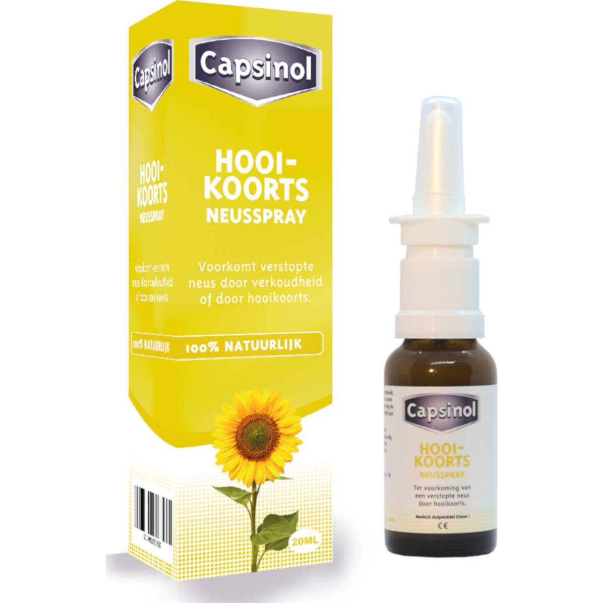 Capsinol Hooikoorts Spray Nasal 20 Ml-image