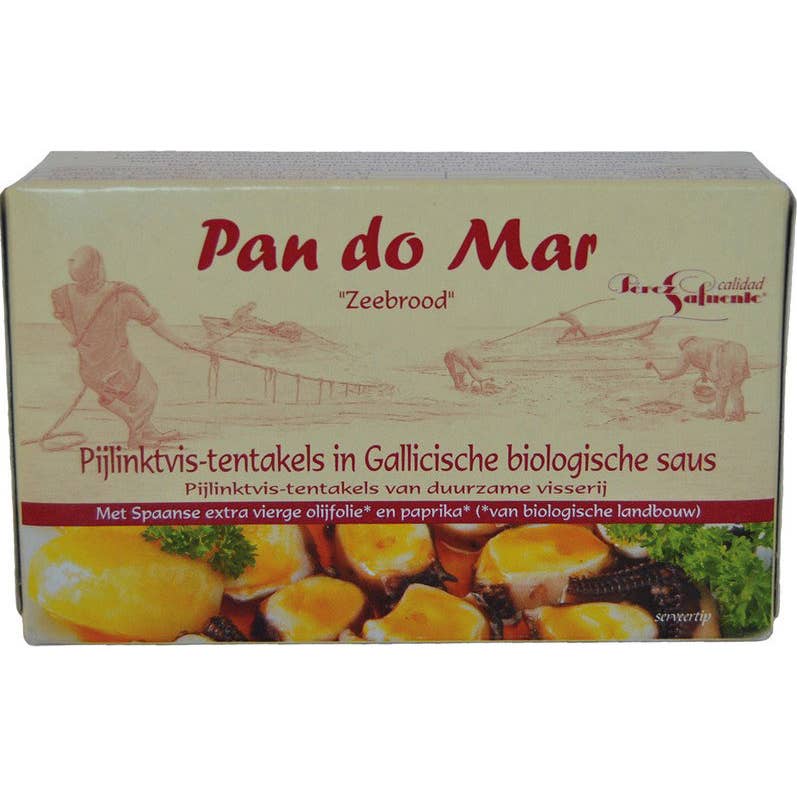 Pan Do Mar Calamar TentáCulos Salsa Gallega 120G-image