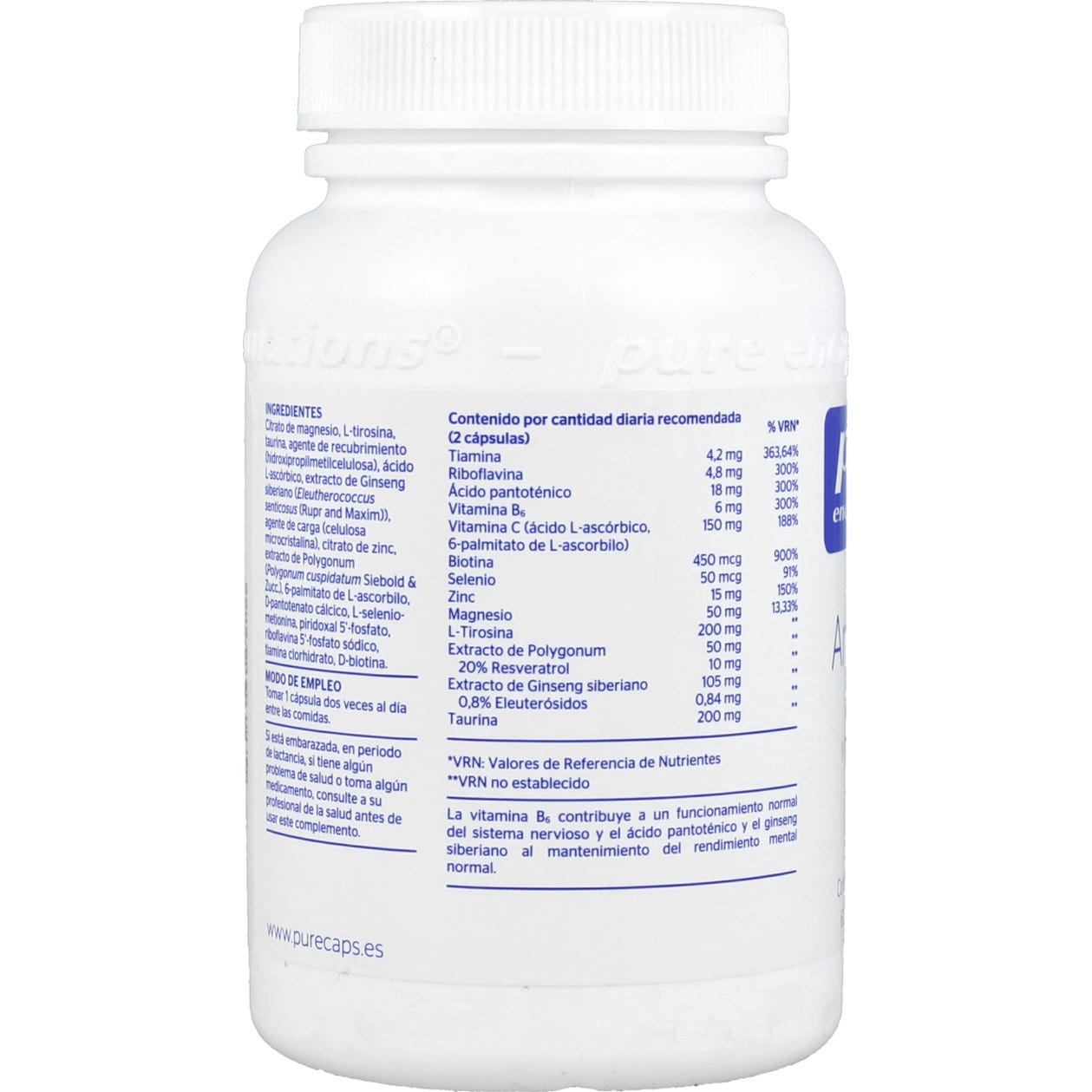 Encapsulamentos Puros Antiestresse 60 CáPsulas-image