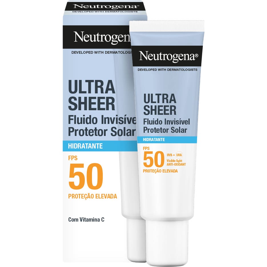 Neutrogena Ultra Sheer Fluid InvisíVel Spf50 HidrataçãO 50 Ml-image