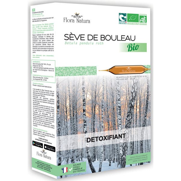 Flora Natura Savia De Abedul Bio 20X15 Ml-image