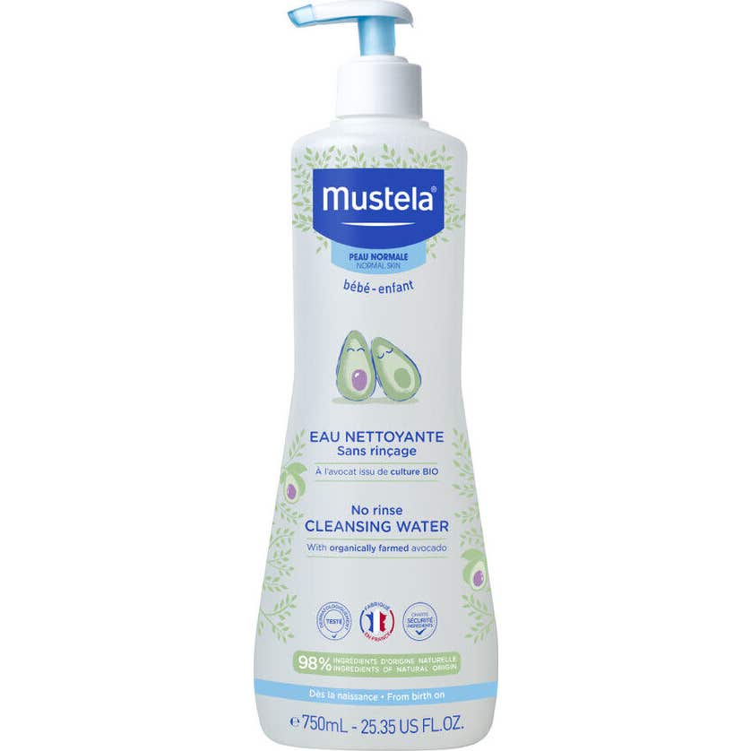 Mustela Physio Bebé Agua Limpiadora 750Ml-image