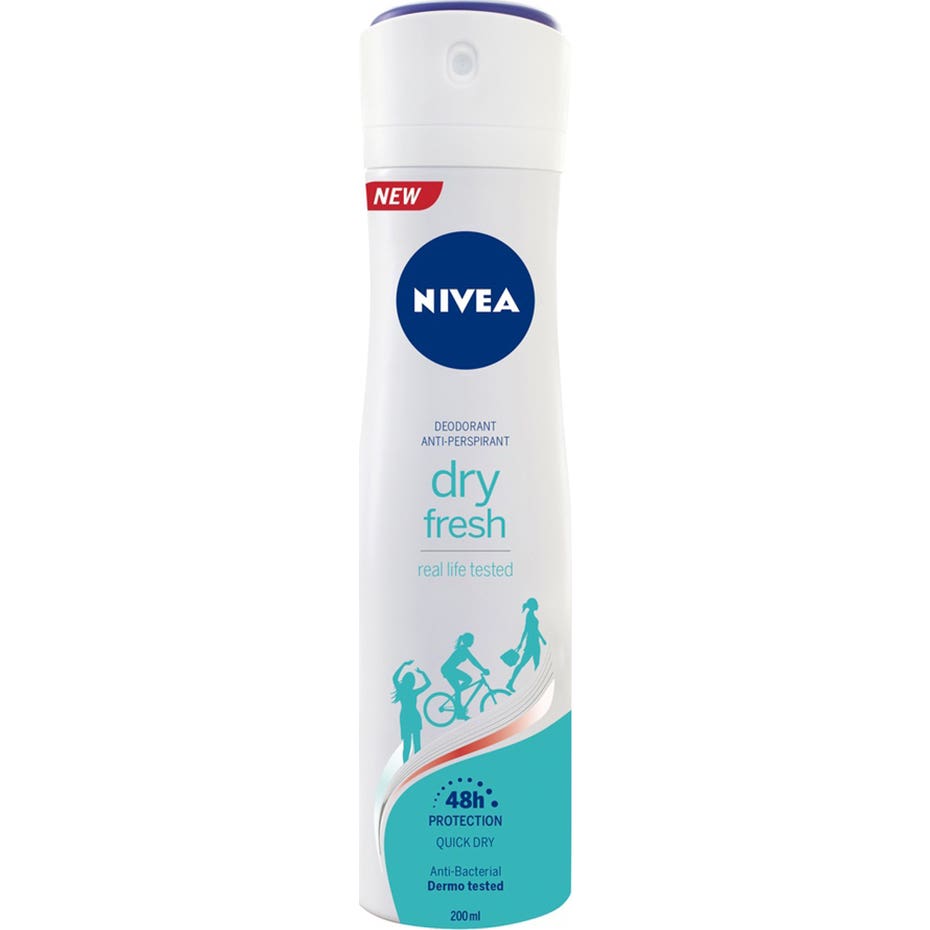 Nivea Desodorante Antitranspirante Dry Fresh 200Ml