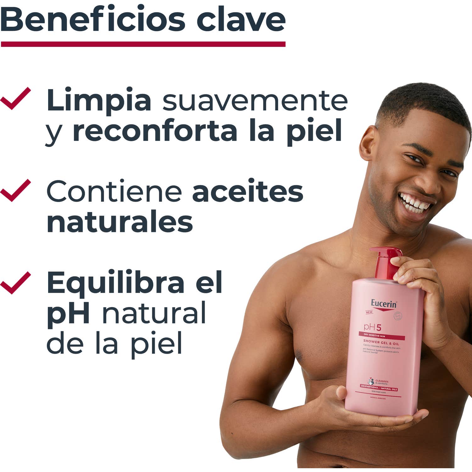 Eucerin Oleogel Ducha Reconfortante 1000Ml-image