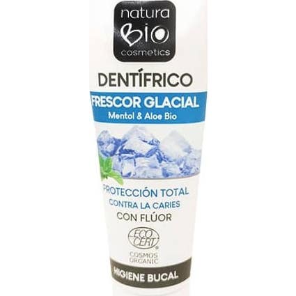 NaturaBIO Cosmetics DentíFrico Frescor Glacial FlúOr Mentol 75 Ml-image