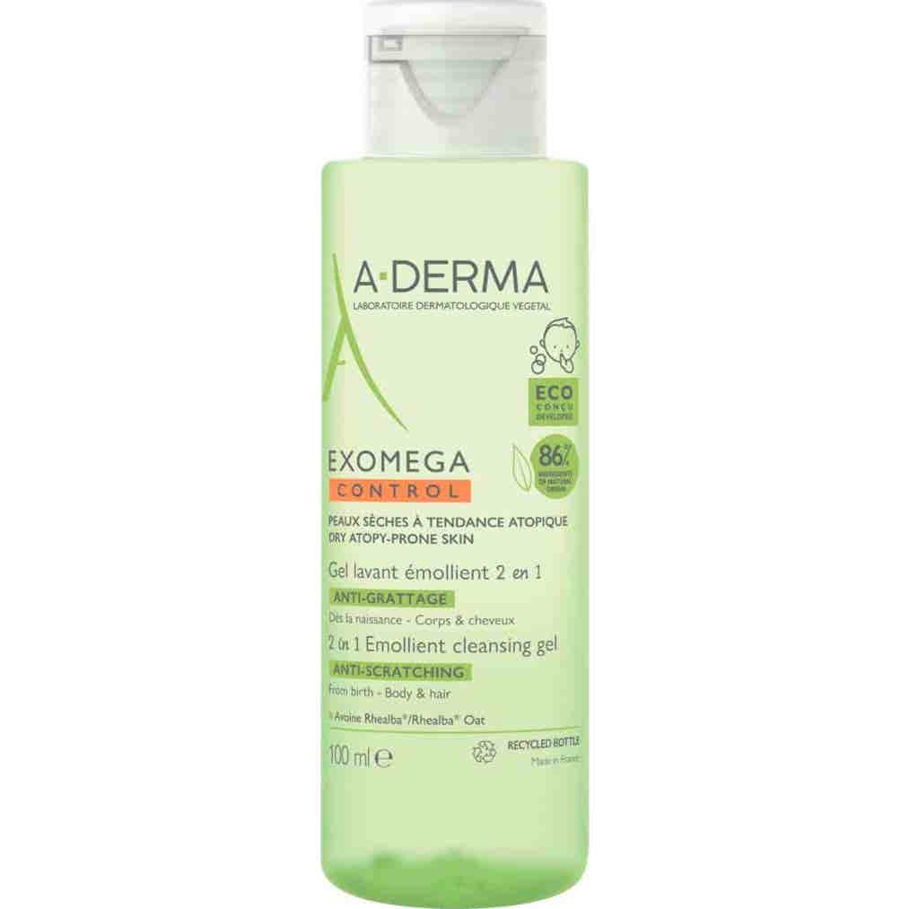 Exomega Control Gel Limpiador Emoliente 2-En-1 100 Ml-image