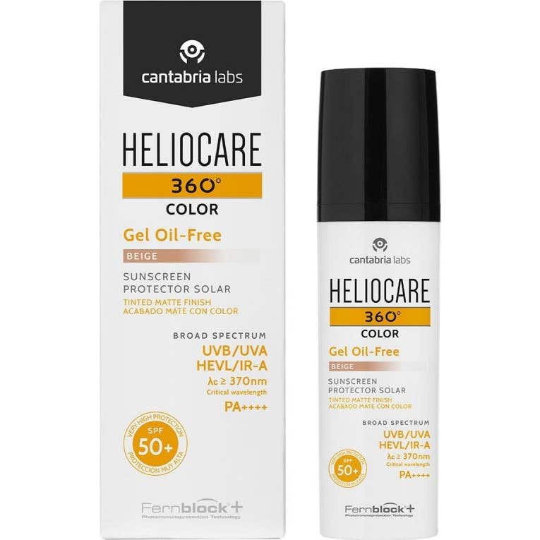 Heliocare 360° Color Gel Spf 50+ Beige 50Ml Sem ÓLeo-image