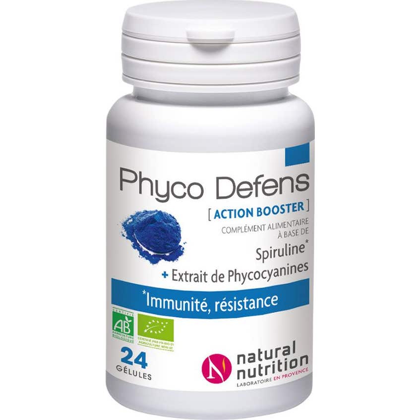 Natural Nutrition Phyco Defens Bio 24 Perlas-image
