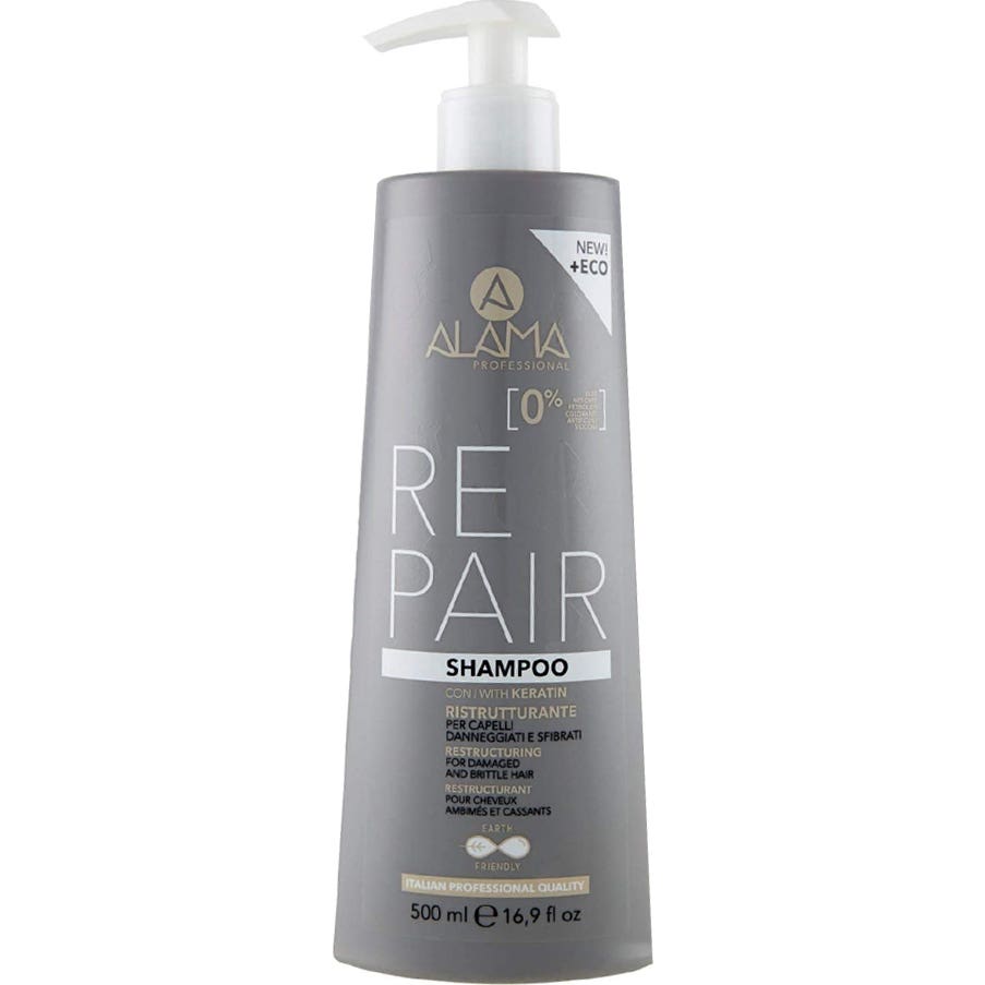 Alama Estructuring Shampoo For Damaged And Brittle Hair 500 Ml-image