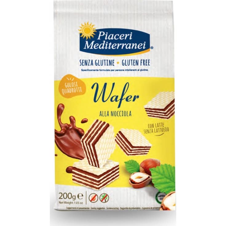 Piaceri Mediterranei Wafer Avellanas 200 G-image