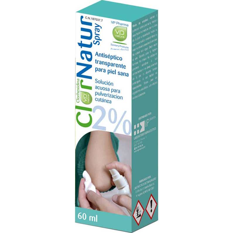 Clornatur Clorhexidina 2% SolucióN Acuosa Spray 60Ml-image