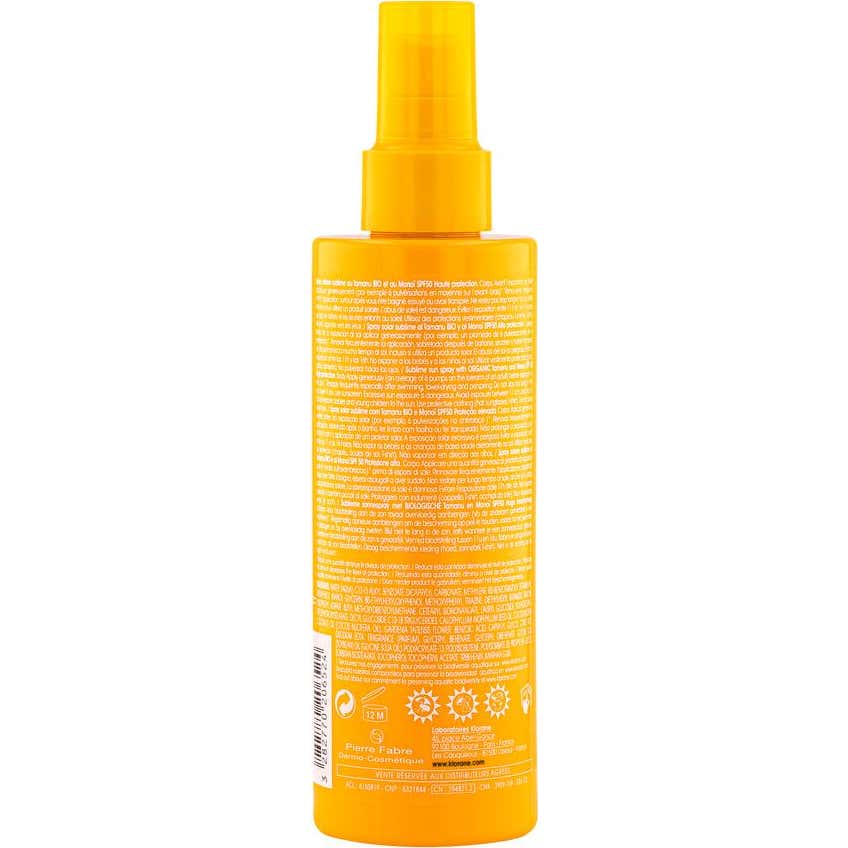 Klorane Polysianes Spray Solar Sublime SPF50+ 200Ml-image